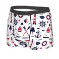 thumbnail image 5 of Goofa Sailing Marine Travel Printed Men's Boxer Briefs Underwear, Moisture-Wicking Underwear, Trunk,Soft and Breathable Cotton Underwear-Small, 5 of 9