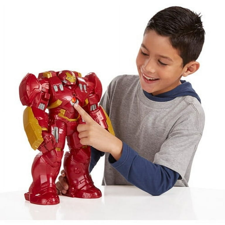 Marvel avengers titan hero tech sales interactive hulk buster 12 inch figure