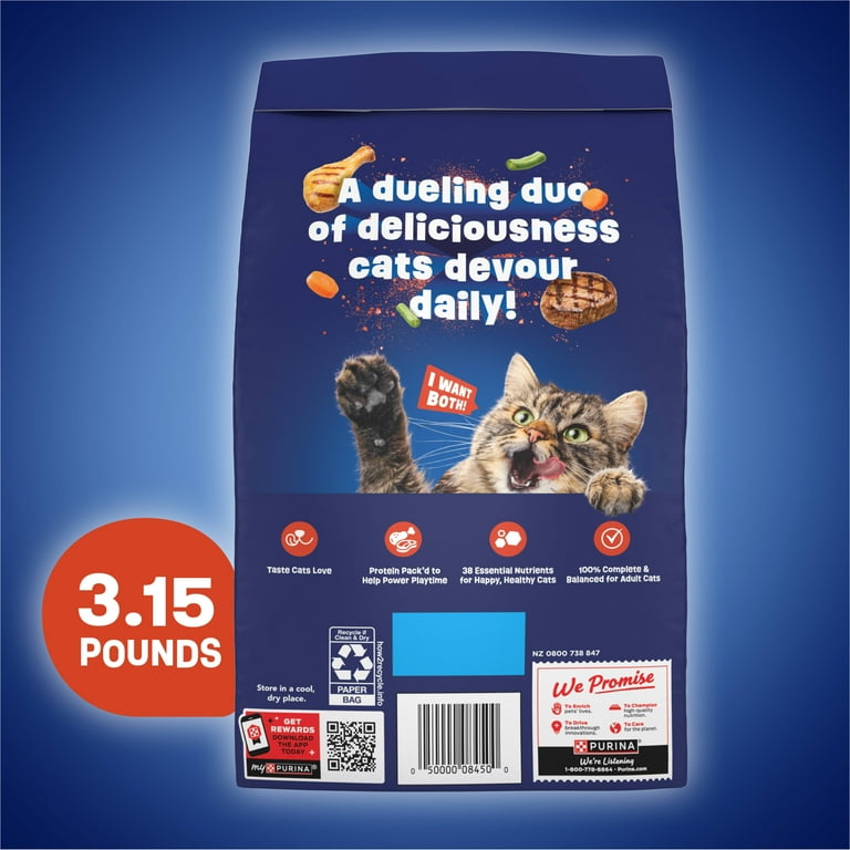 Friskies Chicken Flavor Tender & Crunchy Combo Adult Dry Cat
