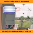 thumbnail image 4 of Bite Shield™ Electronic Wall-Mount Flying Insect Trap, Indoor & Outdoor Mosquito & Bug Control, 4 of 7