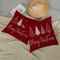 Christmas Pillow Covers 16x16 Set of 2, Christmas Decor Christmas Tree