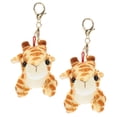 thumbnail image 2 of 2pcs Key Chain Giraffe Key Ring Purse Hanging Keychain Cartoon Animal Key Ring Backpack Decoration, 2 of 8