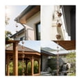 thumbnail image 2 of Topadorn Rain Chain, 8.5 FT Collector Cups and Hummingbird Metal Rain Chain, Functional and Decorative Replacement for Gutter Downspouts, Adjustable, Antique Gold, 2 of 11