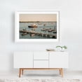 thumbnail image 2 of Boating in Noank - Groton Connecticut Photography Harbor Boat Sailboat Nautical Seaside Maritime Water White Framed Wall Art Print 16 x 24 inches, 2 of 3