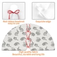 thumbnail image 4 of Picia Hand Drawn Squirrel Print Christmas Tree Skirt , Christmas Tree Skirt Ornaments for Merry Christmas Holiday Party Decorations Indoor Outdoor-30", 4 of 7