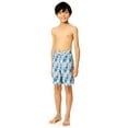 thumbnail image 6 of Rugged Shark Boys 6" Inseam Swim Trunks, Sizes 4-16, 6 of 9