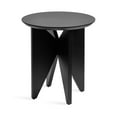 thumbnail image 5 of Kate and Laurel Faiza Modern Wooden Round Side Table, 18 x 18 x 20, Black, Transitional Wood End Table for Use as Bedroom Nightstand or Living Room Accent Table, 5 of 12