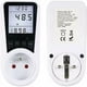 thumbnail image 1 of Desiderio Toma Vatímetro, Medidor de Energía CA 230 V Medidor de Consumo de Energía, Toma de Monitor de Uso de Electricidad con Pantalla LCD - Enchufe de Francia, 1 of 5