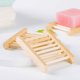 thumbnail image 2 of 1pc Soap Box Natural Bamboo Dishes Bath Soap Holder Bamboo Case Tray Wooden Prevent Mildew Drain Box Bathroom Washroom Tools, 2 of 4