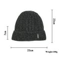 thumbnail image 6 of WTXUE Beanie Knitted Hat Women&Men Boys&Girls Unisex Knit Caps Hedging Head Hat Beanie Caps Warm Outdoor Fashion Hat Thick Fleece Lined Hat Winter Hat Soft Warm Hat Khaki One Size, 6 of 6