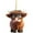 BW, variant on TIMIFIS Artificial Flowers for Outdoors Cute Cow Car Pendant Home Tree Decoration Christmas Tree Ornament Home Decor 2Pc Outdoor Faux Plants