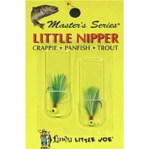 Lindy Little Nipper Jig Fishing Lure Jig Chartreuse Lime 1/64 oz