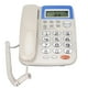 thumbnail image 4 of W168 Teléfono fijo con identificador de llamadas con cable y pantalla LCD para hotel de oficina en casa, 4 of 8