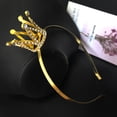 thumbnail image 4 of Shisuyan Shiny Crown Hairband Crown Headband Chic Design for Little Girls Different Occasions 1 PCS, 4 of 8