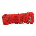 thumbnail image 3 of Soidarity Cuerda de escalada Poliéster Antideslizante Alambre resistente al desgaste Múltiples cuerdas de seguridad Paracord Cordón de senderismo carpas Rojo 10m Soidarity OD000925-04B, 3 of 6