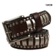 thumbnail image 4 of Sonducket Cinturones masculinos Vintage Casual Café Cinturón Cuero Moda Lujo Correa Jeans Accesorios Hombres Ropa Adornos de disfraces Ropa, zapatos y accesorios Miscelánea Café 120CM, 4 of 5