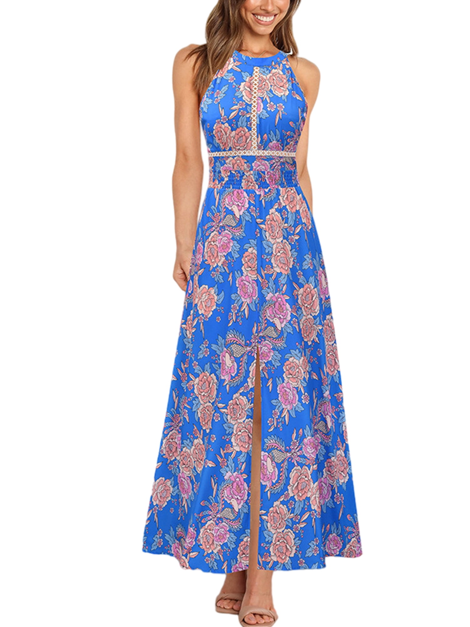 Niuer Women Casual Maxi Dress Ladies 