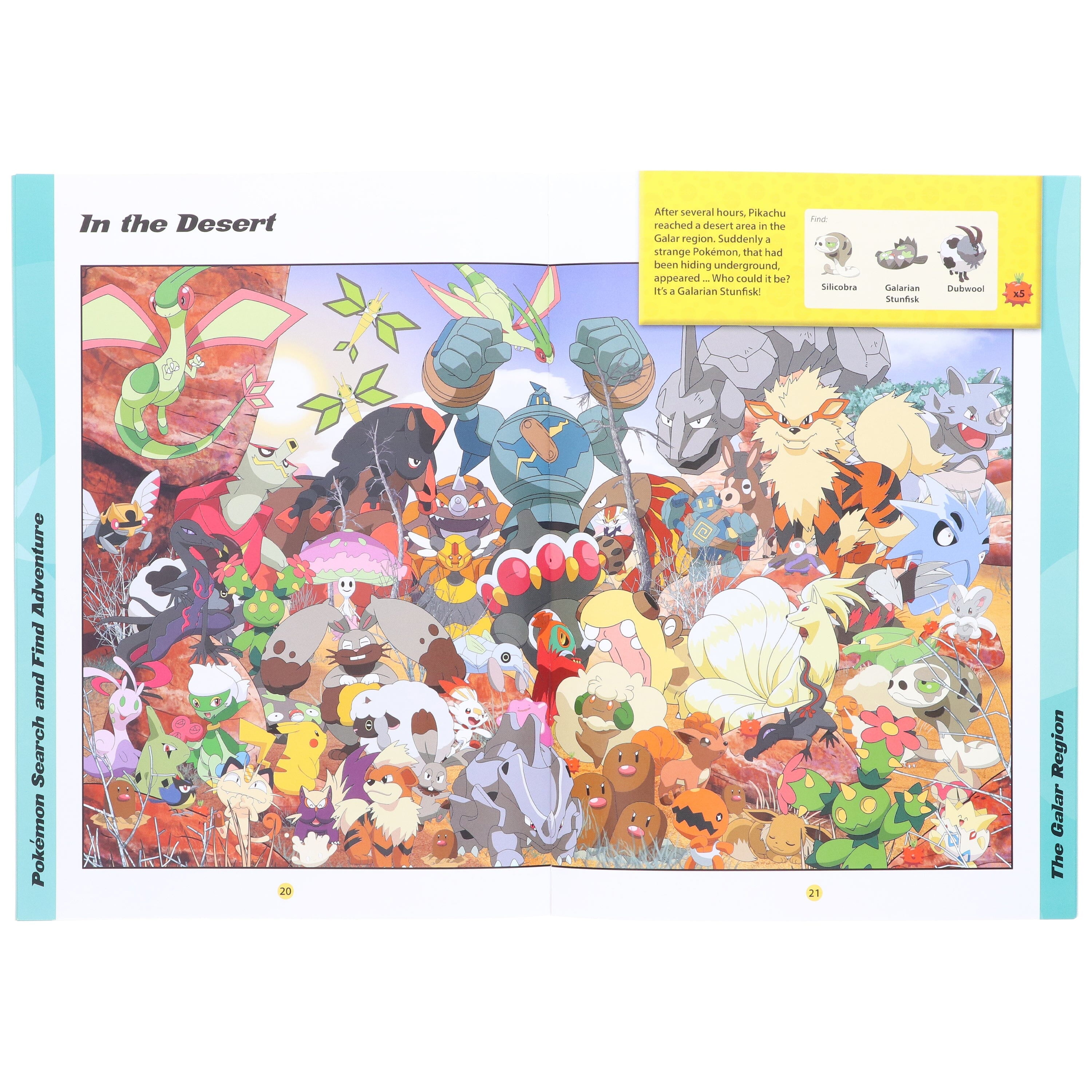 Pokemon Search and Find Adventure 8 Books Collection Set - Ages 4+ - Paperback