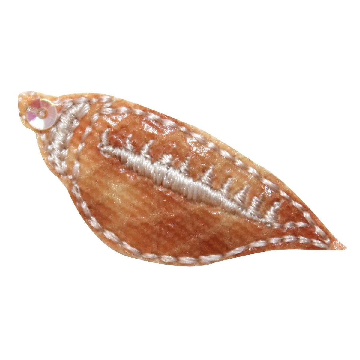 ID 1712C Seashell Patch Ocean Sea Decoration Shell Embroidered Iron On