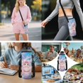 thumbnail image 6 of Yuyamidu Teacup Cat Backpack for Girls 6-8, Kawaii Kids School Backpack with Lunch Box, Pencil Case, Water Bottle Pouch & Keychain, Lightweight Multi-Pocket 5-Piece Bookbag Set for 1st-3rd Grade, 6 of 7