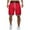 Red, variant on ZZwxWA Gym Shorts Holiday Quick-Dry Workwear Sports Pants Elastic Cozy Style Male Clothing Casual Printed Holiday Beach Shorts Loose Fit Plus Size Short Pants Summer Drawstring Trousers