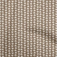thumbnail image 1 of oneOone Georgette Viscose Brown Fabric Florals Craft Projects Decor Fabric Printed By The Yard 42 Inch Wide, 1 of 4