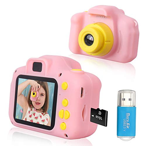 Rindol Toys for 4-9 Year Old Boys,Kids Camera Compact for Child Little Hands Smooth Shape Toddler Camera,Best Birthday Gifts for 6 7 8 9 Year Old Boys 