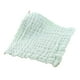 thumbnail image 3 of Baberos Bandana Bebé, Pañuelos para Bebé Recien Nacidοs y entre 1-3 30cm x30cm - verde Yotijar Baberos para niños pequeños, 3 of 7