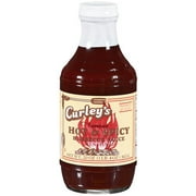 Curley's Famous Hot & Spicy Barbecue Sauce, 20 oz (3 Pack)