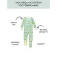 thumbnail image 2 of Honest Baby Clothing Organic Cotton Boy/Girl Long Sleeve Snug-Fit Footed Pajamas (12 - 24 Months), 2 of 7