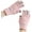 Pink, variant on Women Winter Warm Cozy Soft Thick Fleece Fluffy Fuzzy Touchscreen Gloves Panda