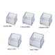 thumbnail image 2 of 16 protectores cuadrados de silicona Advancent para patas de silla color Transparente 25*25mm, 2 of 6