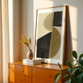 thumbnail image 3 of Watercolor Shape Composition - Mixed Media Unframed Wall Art Print 30 x 40 inches, 3 of 72