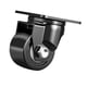 thumbnail image 4 of Rueda giratoria para muebles, rueda con placa superior de nailon, rotación de 360 ​​grados 3 pulgadas, 4 of 9