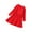 Red, variant on kids Toddler Knit Sweater Dress Baby Girls Fall Ribbed Long Sleeve Round Neck Pleated Dresses