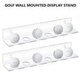 thumbnail image 4 of Osdhezcn Elegant Golf Balls Show Organizers Multipurpose Clear Acrylic Wall Mounted Rack, 4 of 9