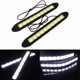 thumbnail image 2 of 1 tira de luces LED de 10 LED y 12 V para luz diurna (DRL), lámpara COB, luz antiniebla, resistente al agua., 2 of 4
