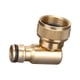 thumbnail image 4 of Conector de manguera de la manguera de la manguera de jardín 360 grados Adaptador de grifo giratorio conector rápido para grifos de jardín al aire, 4 of 8