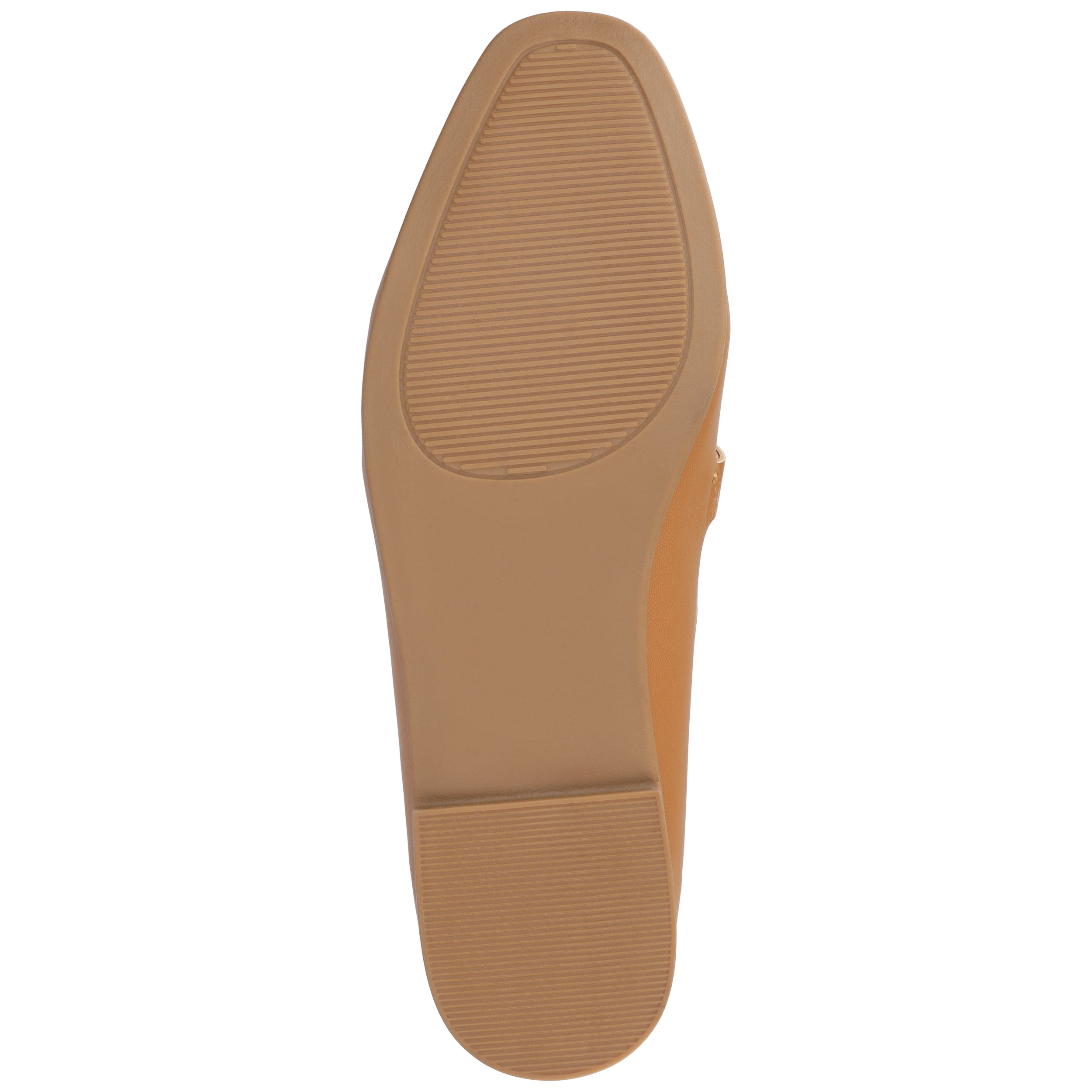 Journee Womens Mizza Loafer Slip On Square Toe Dress Flats, Widths Available