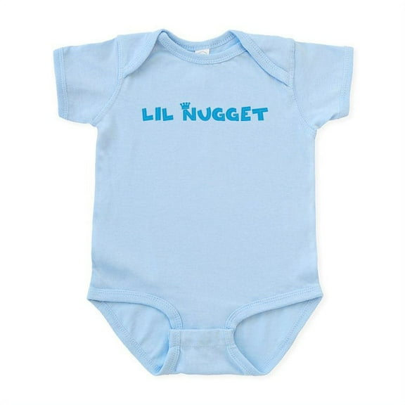 CafePress - Lil Nugget Boys Tee Infant Bodysuit - Baby Light Bodysuit, Size Newborn - 24 Months