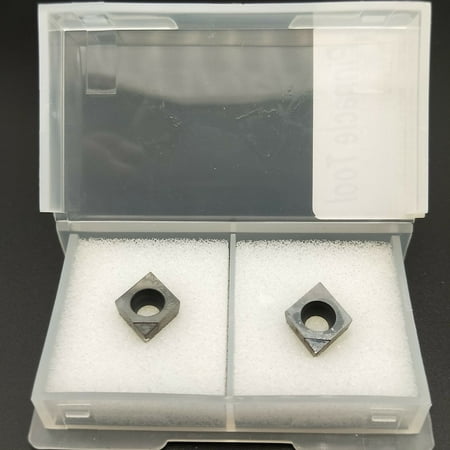 

GLFILL 2Pcs Ccgt09T302 Pcd Used For Aluminum Diamond Turning Insert Cnc Lathe Insert