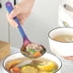 thumbnail image 2 of Cuchara grande de acero inoxidable dorado 304, cuchara para sopa, cuchara de cocina para el hogar, cuchara para sopa de mango largo espesada y esmerilada, 2 of 5