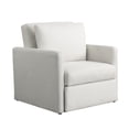 thumbnail image 3 of Serta Bentley Modern Convertible Arm Chair, Cream Woven Fabric, 3 of 12