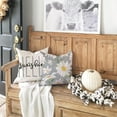 thumbnail image 5 of 1PC Pillow Cover 18x18 Inch, Watercolor Daisy Throw Pillow Covers, Hello Sunshine Summer Outdoor Decor Cushion Case Decoration for Home Couch Chair Sofa, 5 of 6
