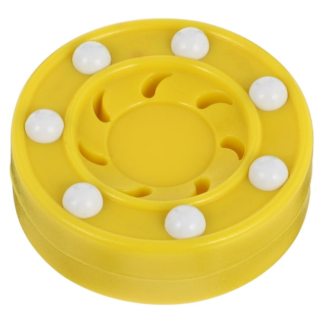 KAKOWELY 1 Pce Rondelle de Hockey à Roulettes Rondelle de Hockey Rondelle de Hockey à Roulettes Rondelle de Jeu de Hockey de Rue,2.95"X2.95"X1.18 Pouces