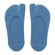 thumbnail image 1 of Calcetines de chanclas de dos dedos para mujer, calcetines de algodón con puntera dividida, calcetines invisibles de verano, dos Azul oscuro, 1 of 9
