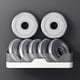 thumbnail image 4 of 2 / Set Estante champú Organizador de baño Cesta Orificio de drenaje Gris Sunnimix Rack de almacenamiento de montaje en pared, 4 of 8