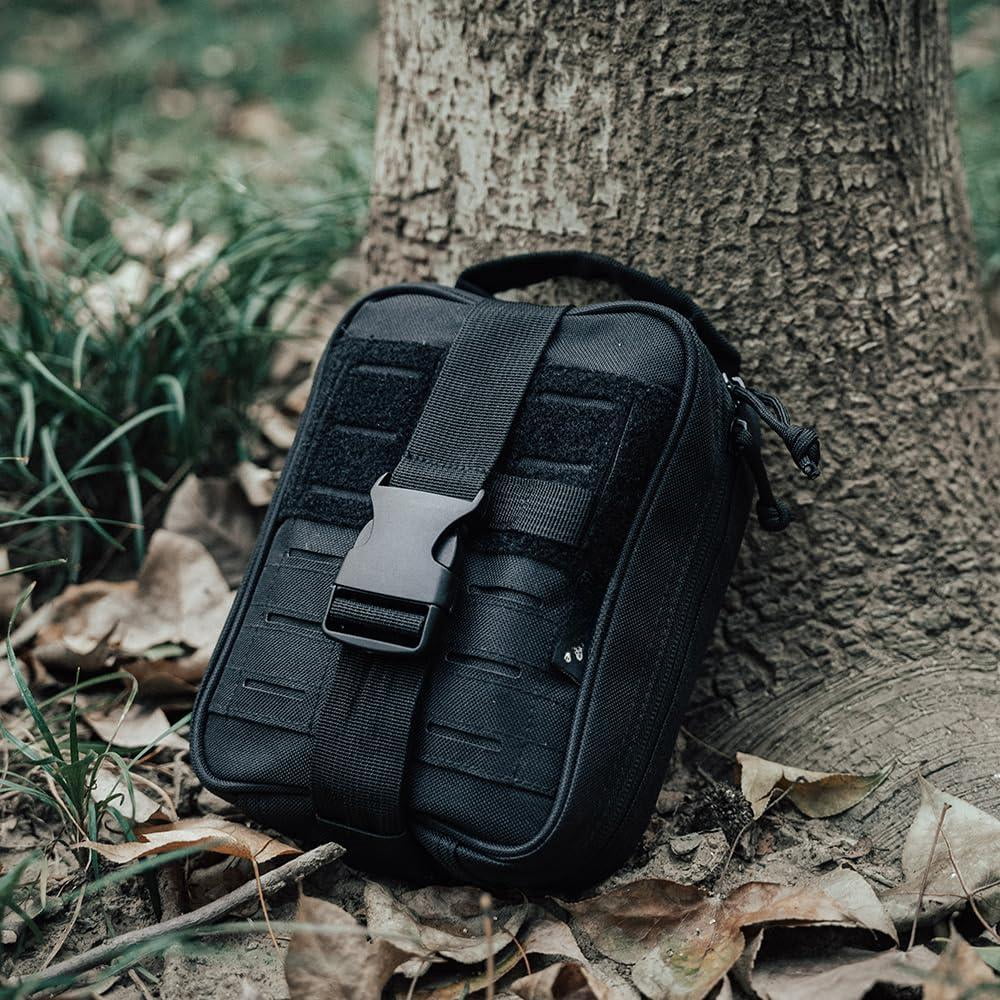 First Aid Kit  Hsa/fsa Eligible Emergency Molle Pouch Ifak For Car Camping Backpacking Hiking