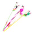 thumbnail image 3 of Mouse Cat Wand Interactive Funny Cat Feather Teaser Kitten Teaser Toy with Bell, 3 of 10
