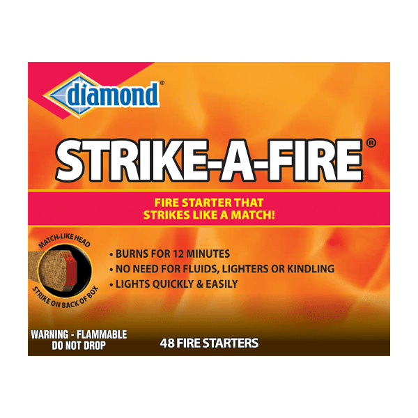 Diamond StrikeAFire Fire Starters, 48 Ct, Strikes like a Match